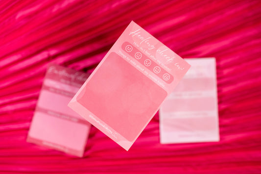 Healing Check In Notepad