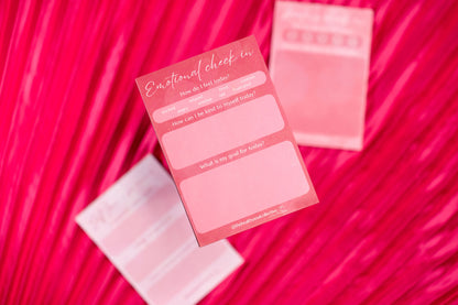 Emotional Check In Notepad